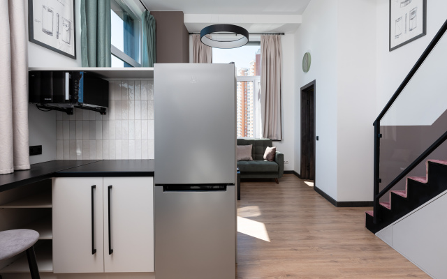 Kak doma Dizaynerskiy Loft U Metro Nagornaya Apartments