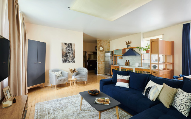 Квартира GM Apartments Модная Трехкомнатная на Патриарших