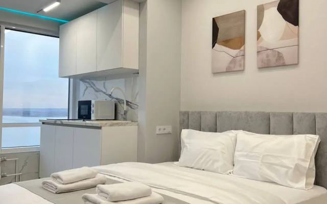 Апартаменты Премиум студия с панорамным видом на Ангару