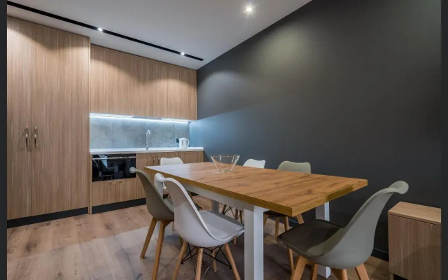 Апарт-отель New Gudauri Atrium Modern Apartments with Ski in/out