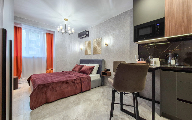 Studiya V Zhk Flora S Dizaynerskim Remontom Flat