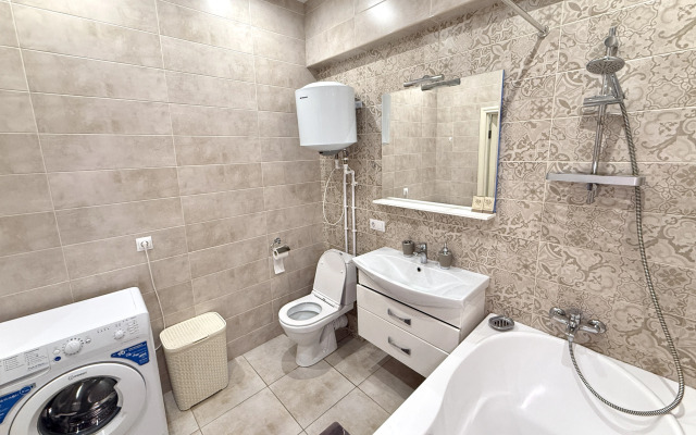 Квартира с дизайнерским ремонтом и красивым видом на город