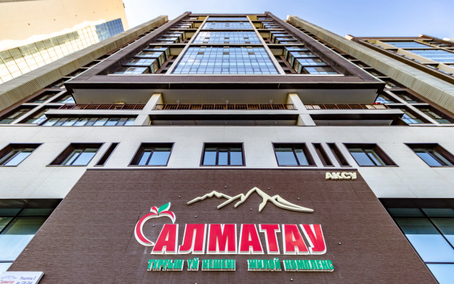 Almatau Bolshie s Dvumya Spalnyami Apartments