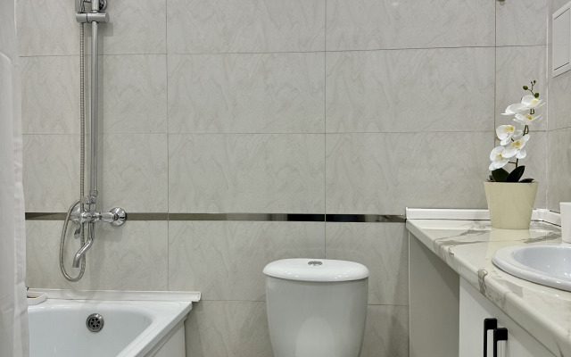 Studiya Oazis v Tsentre s Vidom na Gory Flat