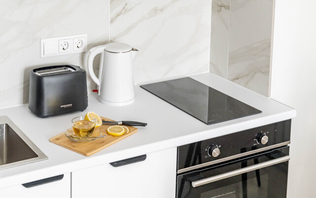 Апартаменты Bianco с джакузи в центре