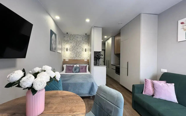 Uyutnaya Studiya S Vidom Na Reku Flat