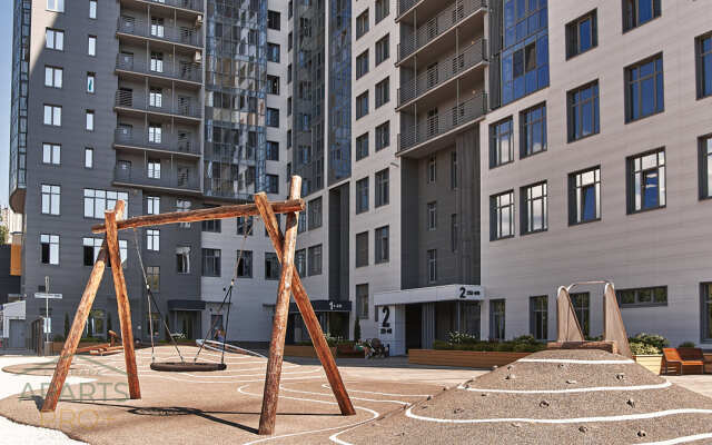 Aparts Pro Stilnaya vidovaya studiya u Volgi v ZHK Galaktika na 12 etazhe Flat