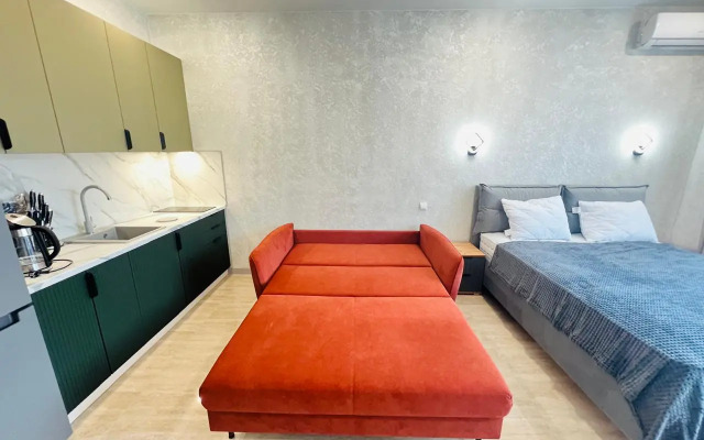 Uyutnye apartamenty s vidom na basseyn Apartments