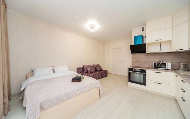 Uyutnaya Studiya V Novom Dome U Zhd Vokzala Apartments