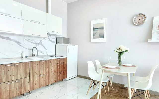 Апартаменты 35 м² на первой линии моря