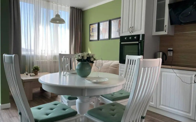 Zhk Bely Angel s potryasayushchim vidom Apartment