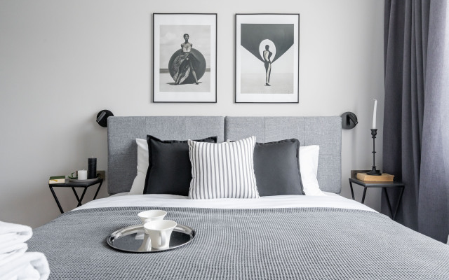 Dark Grey Apart Apartments