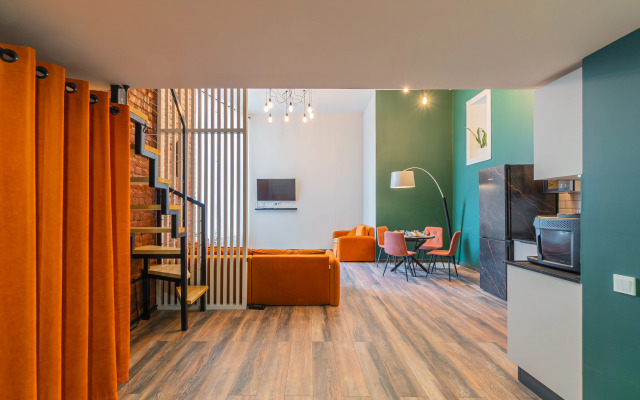 Апартаменты Просторная студия в центре