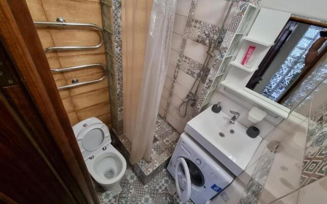 Апартаменты Студия с камином, деревом и видом на реку