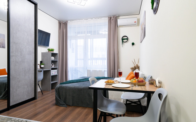 Квартира Стильная студия на двоих Natali apart на метро Прокшино