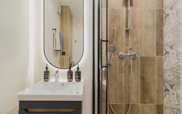 Апартаменты Дизайнерская Студия с Видом на Город на Заречной