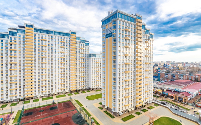 Апартаменты Студия с Балконом и Красивым Видом Юг-Апарт