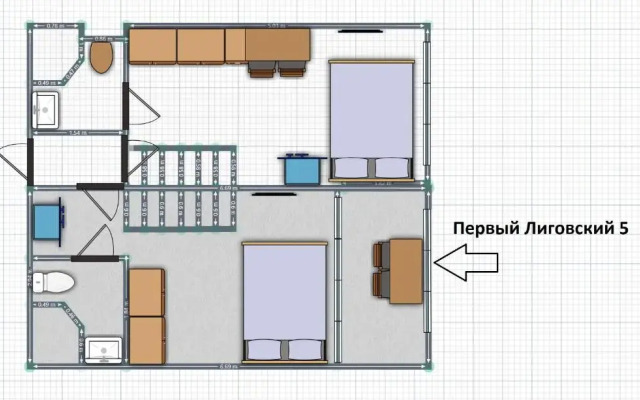 Апартаменты Первый Лиговский 271Б (4)