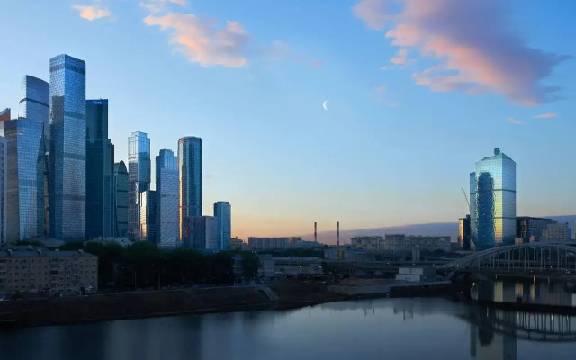 Апартаменты MONTY Moscow с видом на Москва Сити и набережную Москва реки