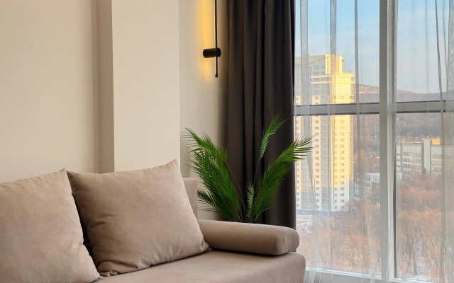 Квартира Солнечная с панорамной лоджией