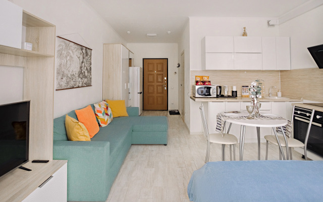 Апартаменты Lalapart Tiffany на 27 этаже небоскреба Савеловский Сити