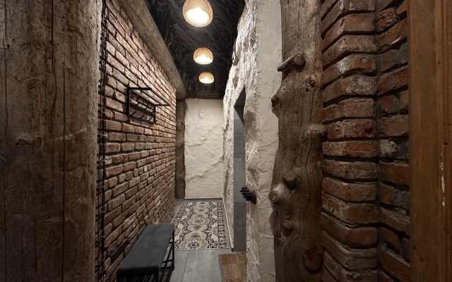 Gnѣzdo S Kaminom i Dvumya Spalnyami Private House