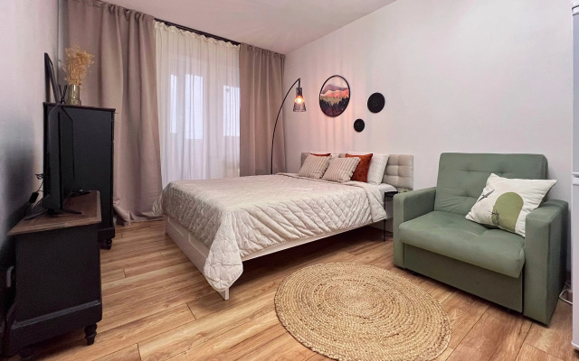 Granada Komfortnaya studiya v ZhK London Park s shikarnyim vidom na gorod Apartments