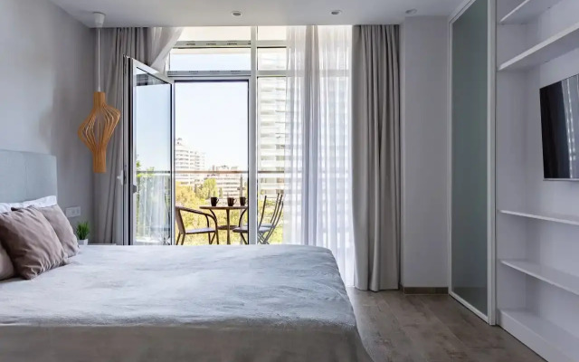 V Tsentre,lyuks Vmestimostyyu 6 Chelovek Apartments