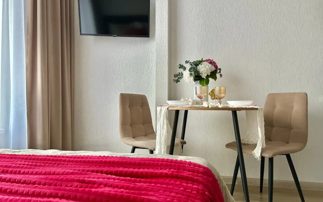 Квартира студия №18 посуточно в ЖК Тройка