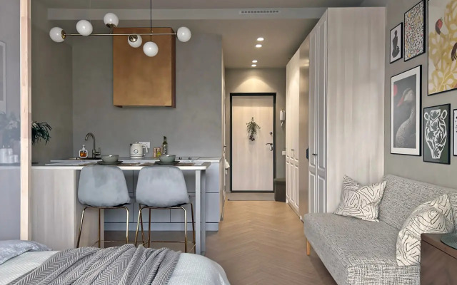 S Panoramnym Vidom Flat