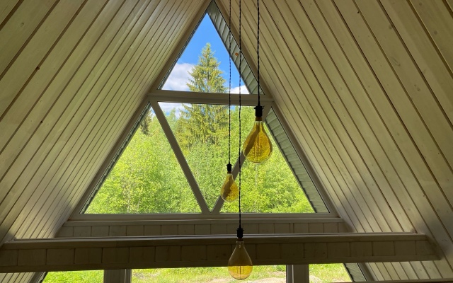 Shvartsvald A-Frame S Saunoj House