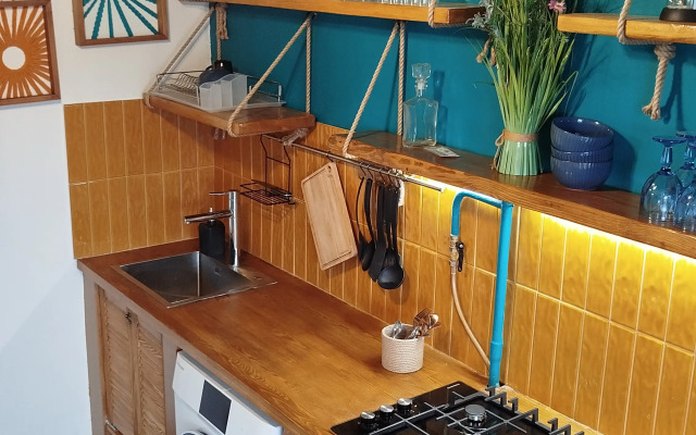 Квартира Атмосферное Жилье с Уникальным Дизайном