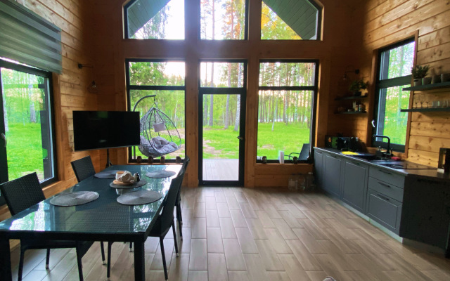 Частный дом на берегу Вуоксы