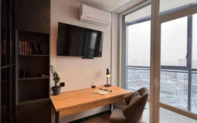 Апартаменты стильная студия в стиле лофт рядом с Парком Маяковского