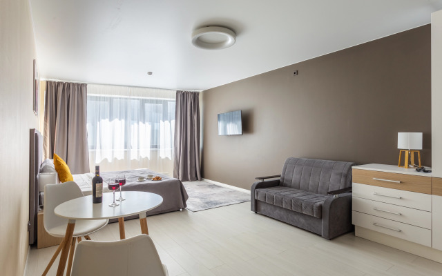 Lyuks U Metro Na Vasilyevskom V Novom Zhk Apartments