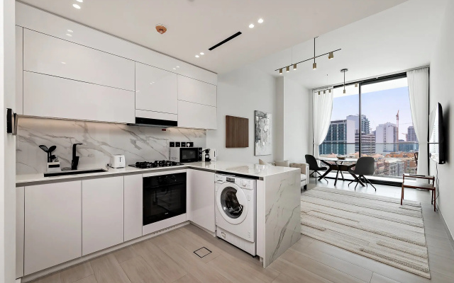Апартаменты Стильные 1BR в Binghatti Onyx JVC