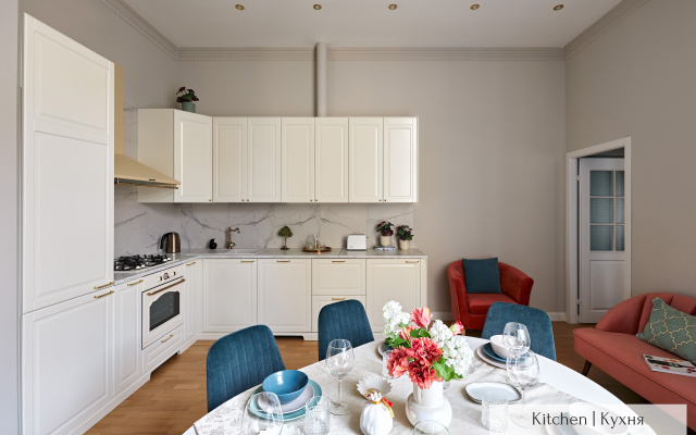 Апартаменты Minin Apartments с видом на Фонтанку 130 кв.м.