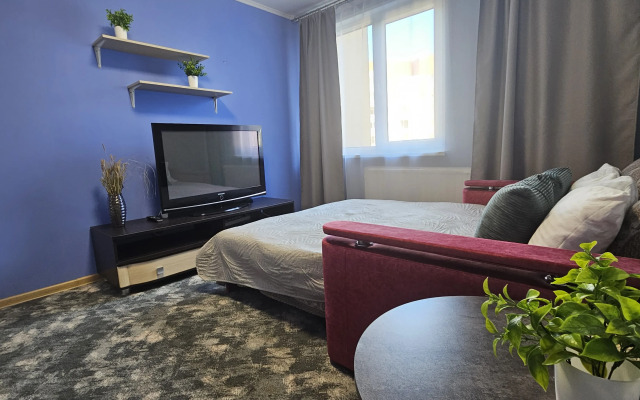 Bolshaya Uyutnaya Dvukhkomnatnaya Kvartira Flat