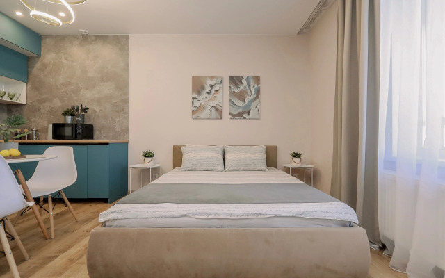 Квартира Четыре Угла: Студия на Набережной в ЖК Ривьера