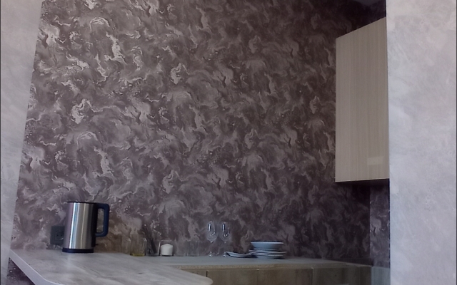 Квартира с красивой круглой подсветкой