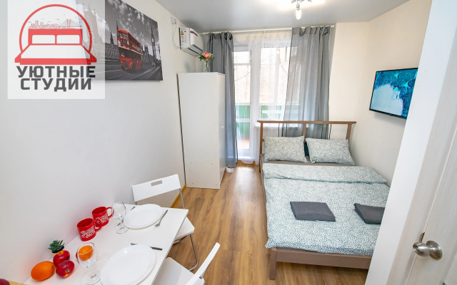 Уютная студия 4 на улице Котельникова