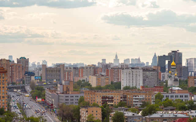 S Panoramnym Vidom na Moskvu Flat