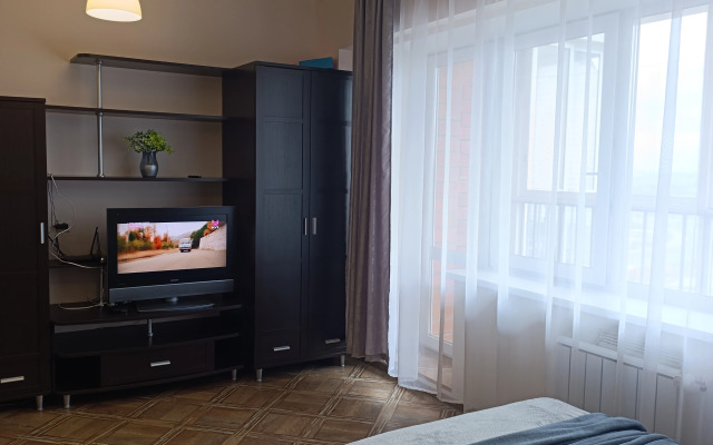 Квартира с видом на ночной город