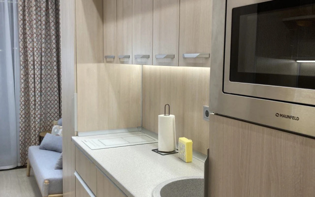 Okhta Park Lyuks Rezort s saunoy i kaminom Apartments