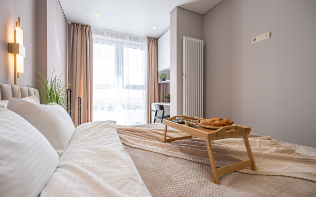 Апартаменты 2 комнатная квартира в ЖК Державинский