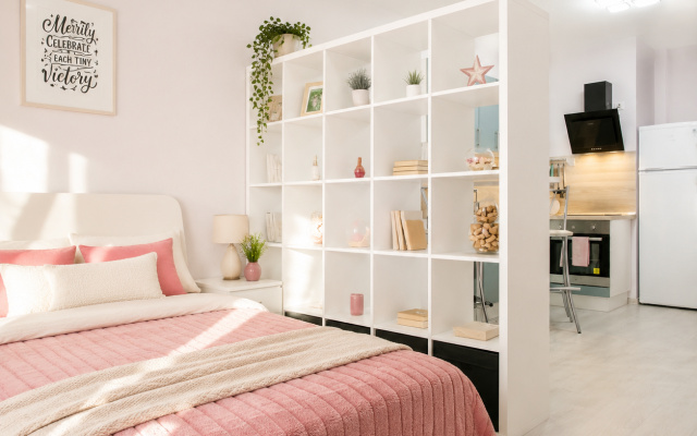 Квартира Уютная Студия Rose в PtzHome