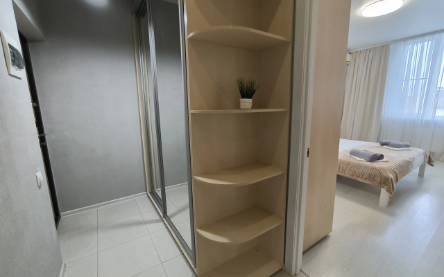 Квартира у Пляжа Парк Победы с Видом на Море