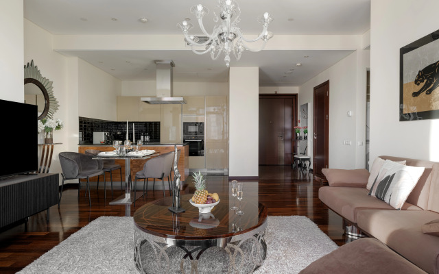 Квартира GM Apartments Премиальная Видовая в Москва Сити