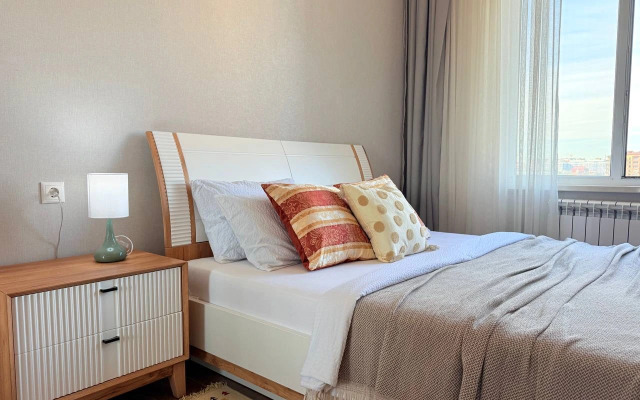 Квартира Двухкомнатная Светлая в Новостройке с Видом на Море