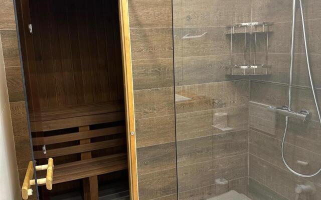 Апартаменты Охта Парк Adventure Де Люкс с сауной